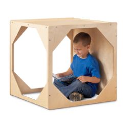 Jonti-Craft Reading Hideaway and Reflecting Cubes